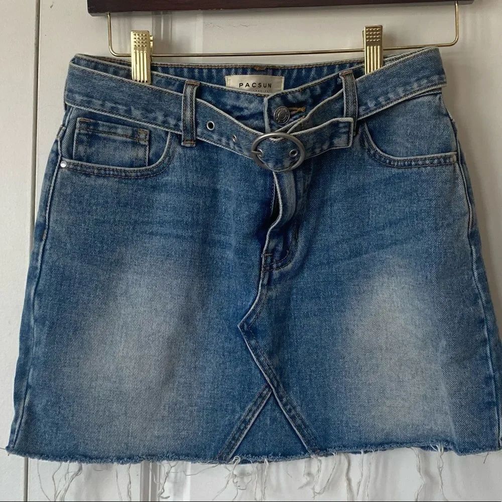 PACSUN Jean mini skirt